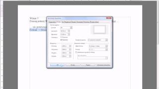 Jak zmienić orientację strony w programie Openoffice [upl. by Vish]