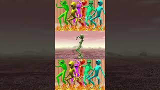 dame tu cosita  vs  patila  challenge  green alien  dance  puzzle [upl. by Pierpont488]