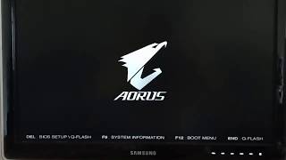 Aorus B360M HD é reconhecidomas não dá boot para windows 10 [upl. by Bromley]