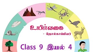 உயிா்வகை  Class 9  தொல்காப்பியர்  இயல் 4  வகுப்பு தமிழ் இயல் 4 செய்யுள் [upl. by Christiana541]