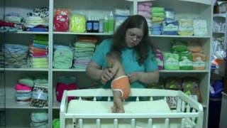 How to Use Prefold Cloth Diapers and Covers [upl. by Laurinda]