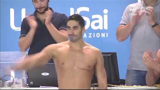 Laddio di Filippo Magnini al nuoto agonistico [upl. by Wilie]