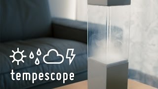 tempescope  a box of rain in your living room  Indiegogo [upl. by Nnayrrehs437]