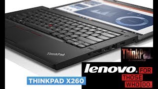 Lenovo ThinkPad x260 Unboxing  Review  by cybervomitingcom [upl. by Tavis]