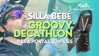 Review Silla Portabebe Para Bicicleta decathlon [upl. by Annaik]