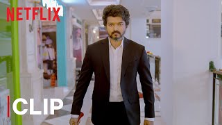 Thalapathy Vijay Saves A Child  Beast Movie Scene  Netflix India [upl. by Marilla]