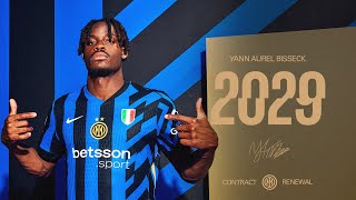 YANN AUREL BISSECK RENEWAL IN NERAZZURRO 🔥🖤💙 [upl. by Deeyn463]