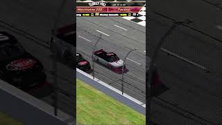 Stapleton and Keyes with a great battle at Pocono nr2003 nascar thts [upl. by Azitram]