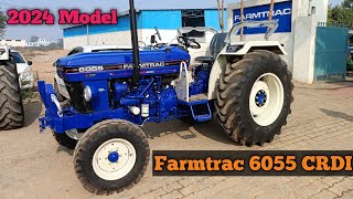 Farmtrac 6055 CRDI Power Max F31 New 2024 Model [upl. by Riannon]