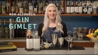 NonAlcoholic Gin Gimlet  Mocktail Recipes  Ritual Zero Proof [upl. by Une]