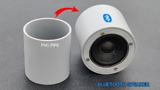 Making Homemade Bluetooth Speake Using PVC Pipe [upl. by Bannerman]