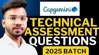 Capgemini Technical MCQ Questions amp Answers 2024  Capgemini Technical Assessment [upl. by Sailesh86]