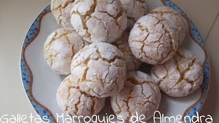 Galletas Marroquies de almendra [upl. by Tye]