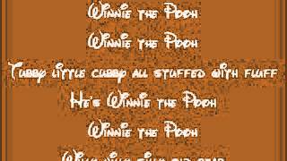 Winnie The Pooh Lyrics [upl. by Jezabel]