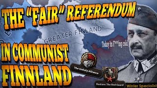 THE PERFECTLY FAIR REFERENDUM OF ALAND IN COMMUNIST FINLAND GREATER SCANDINAVIA  HOI4 Multiplayer [upl. by Orazio]