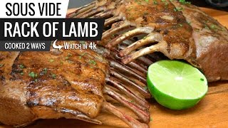 Best Way to Cook RACK OF LAMB Sous Vide with Joule ChefSteps by Sous Vide Everything [upl. by Eibmab]