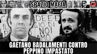 Gaetano Badalamenti insulta Peppino Impastato [upl. by Ariamoy]