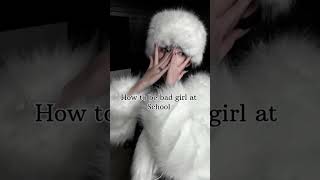 How to be bad girl at school ascthetic viralshort kpop fypシ゚viral [upl. by Aaberg]