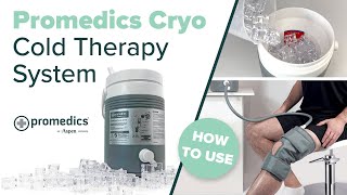 Promedics Cryo Cold Therapy System  Patient Fitting Instructions [upl. by Llenahs]