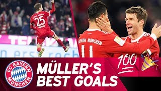 Marking 100 Bundesliga Goals The Best of Thomas Müller 💯 [upl. by Leirraj893]