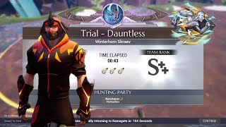 043 HAMMER TEMPEST SOLO DAUNTLESS TRIALS WINTERHORN SKRAEV [upl. by Ametaf]