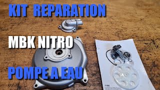 MBK NITRO  Tuto Kit de réparation pompe à eau [upl. by Enitsenre404]