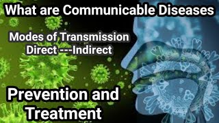 Communicable diseases in hindi Modes of Transmission Prevention ampTreatment InfectiousContagious [upl. by Peggir999]