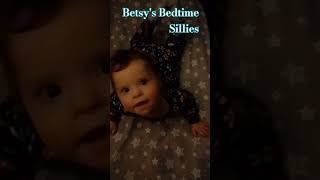 Betsys bedtime sillies Shes not tired downsyndromebaby downsyndromeawarenessmonth cutebaby [upl. by Bowers363]