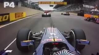 Sebastian Vettel Interlagos Charge [upl. by Oiznun220]