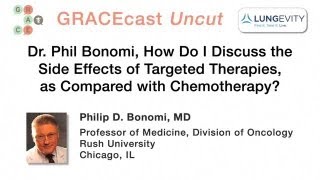 GRACEcastUC102KidneyDr Bonomi on Targeted Therapy Toxicity Chemotherapy [upl. by Berthe62]