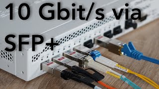 10Gbits im LAN via SFP [upl. by Ayanaj]