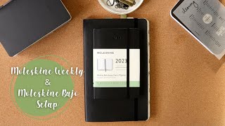 2023 Planner  Moleskine Weekly Setup  Pocket Size [upl. by Herbie]