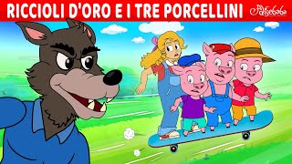 Riccioli dOro e i Tre Porcellini  Storie Per Bambini Cartoni Animati I Fiabe e Favole Per Bambini [upl. by Eyak]