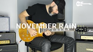 Guns N Roses  November Rain  Electric Guitar Cover by Kfir Ochaion [upl. by Zaneta]