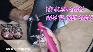 DIY BLING CROCS W LUXURY SHOE CHARMS amp DIY RHINESTONE CHARMS [upl. by Homer33]