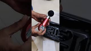 Compact Power massager CY002 Rechargeable Fascial Gun with 6 interchangeable heads [upl. by Sherourd]