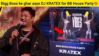 DJ Kratex in Bigg Boss marathi😍  Dj kratex bigg Boss Bigg Boss marathi Finale Week [upl. by Nalyac768]