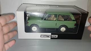 Whiteboard diecast 124 scale Range Rover [upl. by Elbertine437]