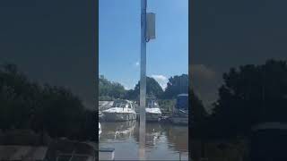 Stourport on Severn marina on a beautiful August morning [upl. by Irret]