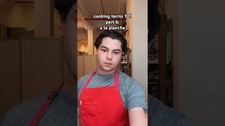 a la plancha  Cooking Terms 101  Part 6 [upl. by Elburr279]