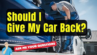 Should I Let My Bank Repossess My Car or Fix it [upl. by Korman]