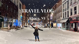 Travel Vlog Ithaca NY [upl. by Anikehs257]