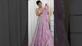 Lehenga Dupatta Drape you must try  aanchal [upl. by Stanzel]