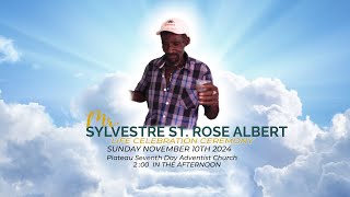 The Life Celebration Ceremony of Sylvestre St Rose Albert [upl. by Chao]