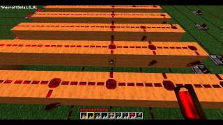 Minecraft 5 bit Taschenrechner Addieren und Subtrahieren [upl. by Keenan]