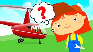 Car cartoons for kids amp Doctor McWheelie full episodes cartoons Helicopter cartoon for kids [upl. by Oileduab370]