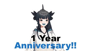 【 1 Year Anniversary  】Celebrating with Everyone [upl. by Sugar]