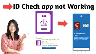 How to fix UK Immigration ID Check app not working iPhone [upl. by Citarella]