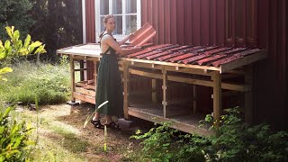 I almost built an outdoor scrap wood storage shed Story 84 [upl. by Kronick]