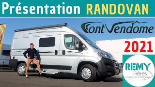 PRIX MINI  Présentation RANDOVAN Font Vendôme quotModèle 2021quot Instant CampingCar [upl. by Ellinehc]